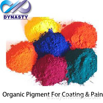 Pigmento orgánico para revestimiento y pintura